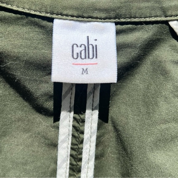 🌻CABI 5478 Green Double Breasted Expedition Jacket  Women's Size Medium. - Picture 13 of 14